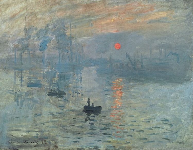 Impression, soleil levant - Claude Monet