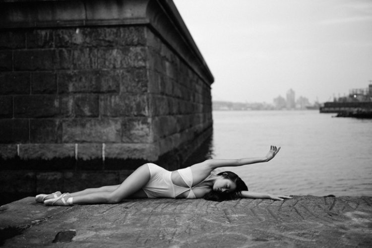 Balerinele orașului mare, proiect foto New York Ballerinas