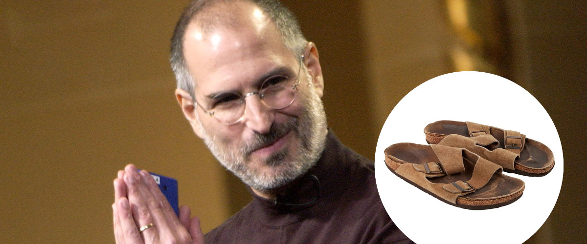 Birkenstock a lui Steve Jobs au fost vândute la licitație pentru 218.000 de dolari