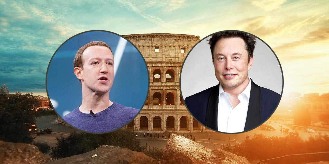 Ca gladiatorii: Italia i-a propus lui Musk și Zuckerberg să se lupte în Colosseum