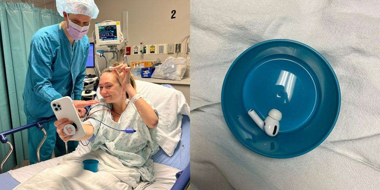 A înghițit accidental căștile AirPods Pro, iar ele au continuat să funcționeze în stomac